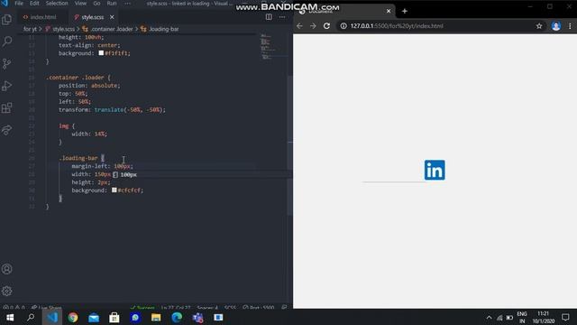 ✨Linkedin Loading Animation Using Html and Css I #Coding Fire смотреть онлайн