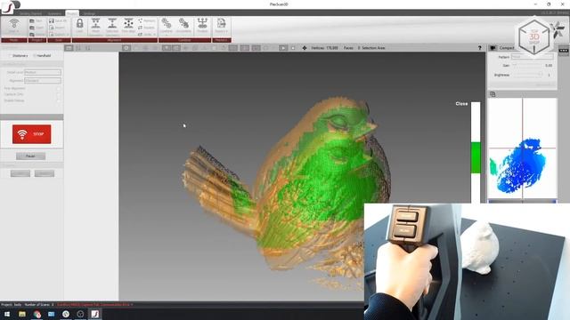 Обзор Polyga H3: портативный профессиональный 3D-сканер для оцифровки объектов от 10 см до 2 метров смотреть онлайн
