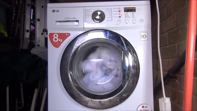 LG F1222TD Direct Drive Washing Machine : cotton 95 medic rinse + intensive смотреть онлайн