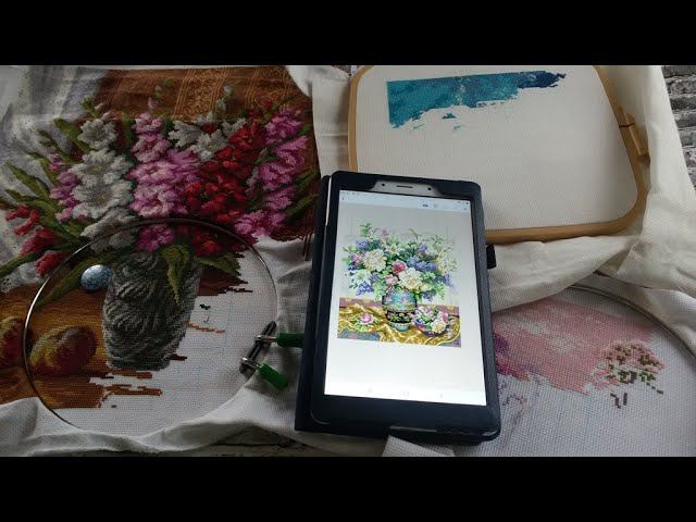 #вышивка Вышивальная неделя 8-14 февраля 21 г./ Новый перенабор/Новая рулетка. смотреть онлайн