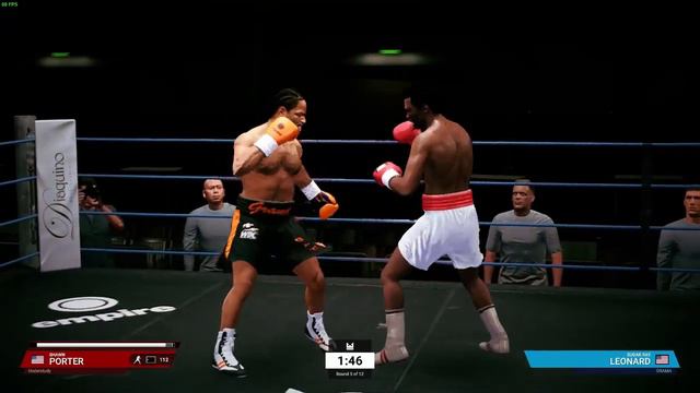 Undisputed(онлайн бой)SHAWN PORTER vs SUGAR RAY LEONARD(апперкот, после которого не встают) смотреть онлайн
