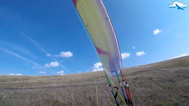 Подъём на гору с помощью параплана / Учебное видео / Параплан Davinci FUNKY смотреть онлайн