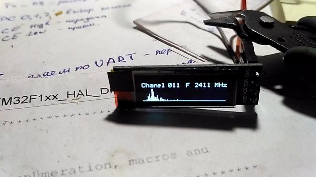 анализатор диапазона 2.4 ГГц на nRF24l01 смотреть онлайн