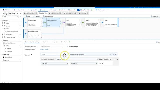 Schema Drift and Inferred Data Types with ADF Data Flows смотреть онлайн