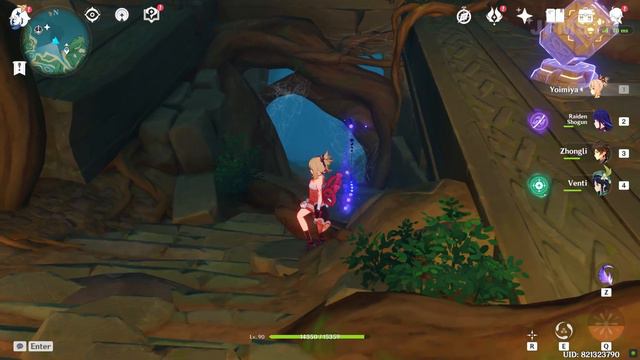 Shirikoro Peak Puzzle Guessing Game Achievement Unlock Tsurumi Island Genshin Impact 2.2 смотреть онлайн