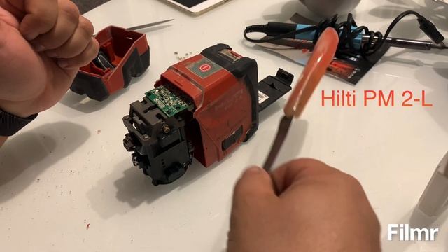 Ремонт Hilti PM 2-L и сервис Hilti #ремонтhilti #hilti #сервисhilti