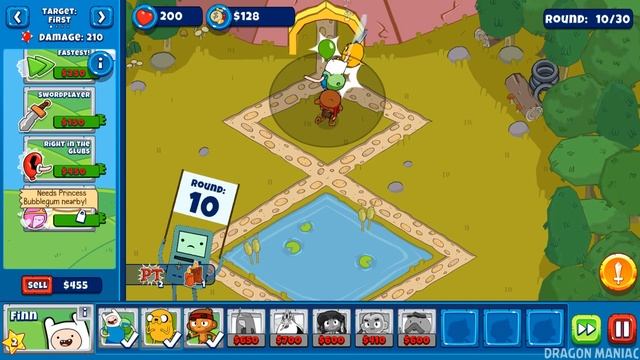 Bloons Adventure Time TD #9 - Lemon Grabbed, Back Door смотреть онлайн