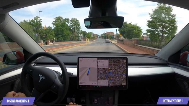 FSD 11.4.2 First Drive Test Loop 1 смотреть онлайн