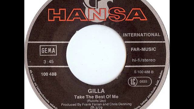 Gilla - We Gotta Get Out Of This Place 1978