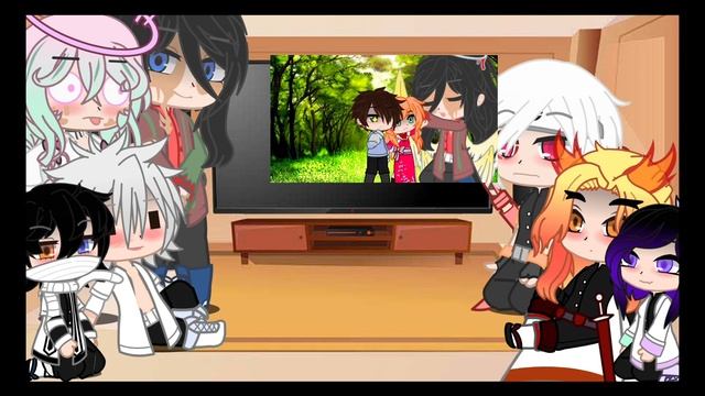 Hashiras react to come little children *guardian angle mitsuri and giyuu au* смотреть онлайн