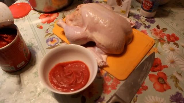 СПАСИБО ПОВАР!!! #5 - Запечённая курица в томатном маринаде смотреть онлайн