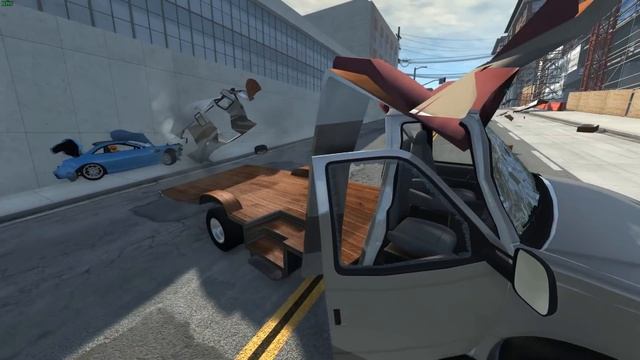 Extreme Propane Tank and Car Explosions Part #1 - BeamNG.drive смотреть онлайн