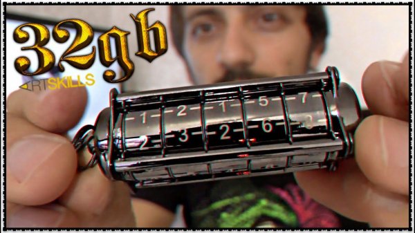 ОБЗОР ФЛЕШКА 32ГБ КРИПТЕКС БРОНИРОВАНАЯ С КОДОМ - ТЕСТ + ПОДАРОК ПОСЫЛКА СЮРПРИЗ ArtSkills 2016