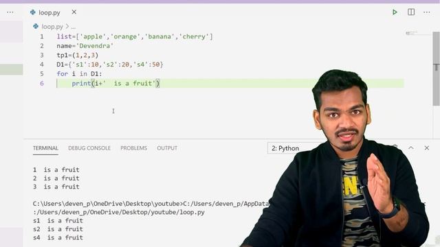 #13 For loops in Python | Python Tutorial for Beginners | Telugu | తెలుగులో смотреть онлайн