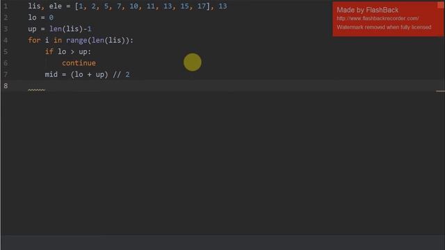 binary search الخوارزميات بالعربي باستخدام بايثون смотреть онлайн