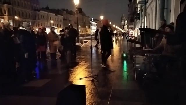 УЛИЧНЫЕ МУЗЫКАНТЫ(4)гр.ПИТЕРСКАЯ СОЛЬ 01.02.23.