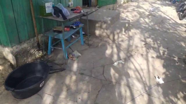 Как справиться одной живя на даче ?! Мой полив огорода. Уборка двора и мытьё посуды на улице ? смотреть онлайн