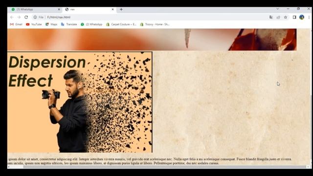 HTML tutorials | How to fix image and text side by side with html and css | #flex #html #css #text смотреть онлайн