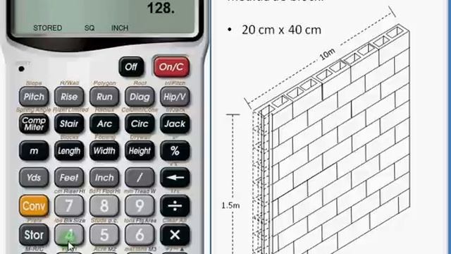 Ingenieria Civil - Cálculo del Número de Blocks Necesarios para la Construcción de un Muro смотреть онлайн