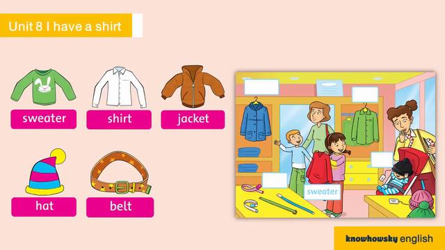 Family and Friends Grade 1 Unit 8 I have a shirt смотреть онлайн