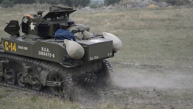 Stuart M5A1 offroad (Noyon 2019) смотреть онлайн