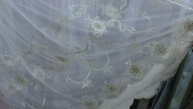 Новинки тюля с вышивкой, не дорого,красивый тюль по очень низкой цене, апрель 2019, Бишкек-Мадин смотреть онлайн