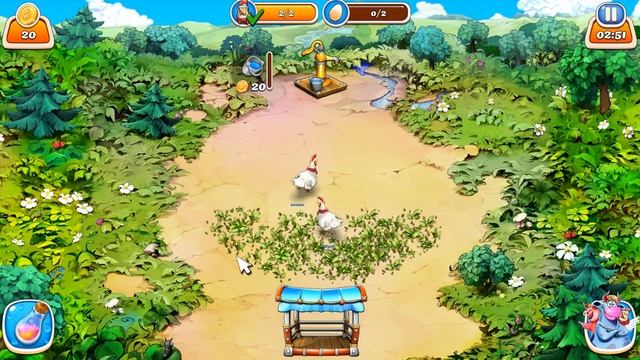 Веселая ферма. Новые приключения, 1 уровень смотреть онлайн