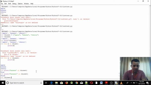 #18: Python Set and Set Methods Programming Tutorial in Amharic | በአማርኛ смотреть онлайн