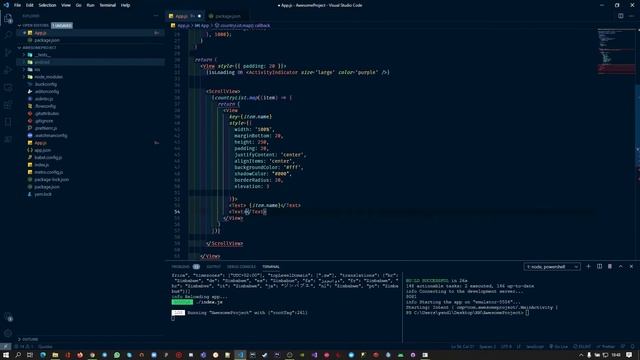 React Native ScrollView смотреть онлайн