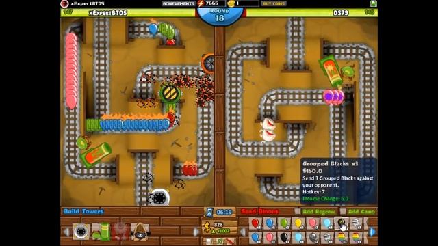 TOWER BATTLES COMMUNITY! - #3: Spike Factory Vs. Ninja Monkey - (Bloons TD Battles Tournament) смотреть онлайн
