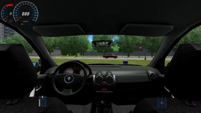 city car driving #5 renault logan смотреть онлайн