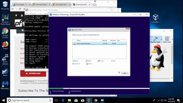 Setting Up A Virtual Lab w/ Virtual Box смотреть онлайн