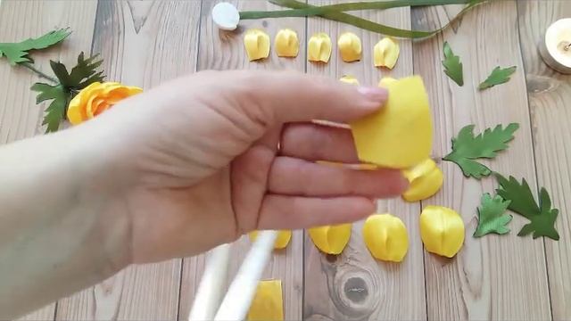 ★ DIY ★ ЦВЕТЫ ИЗ ЛЕНТ, MK. КУПАЛЬНИЦА. ПОЛЕВЫЕ ЦВЕТЫ / HANDMADE TROLLBLUME FLOWERS. смотреть онлайн