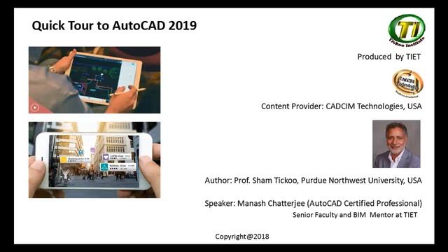 Introduction-Part1_Video (Quick Tour to AutoCAD 2019) смотреть онлайн