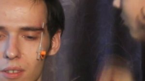 Пирсинг. Прокол брови в двух  местах. Дома