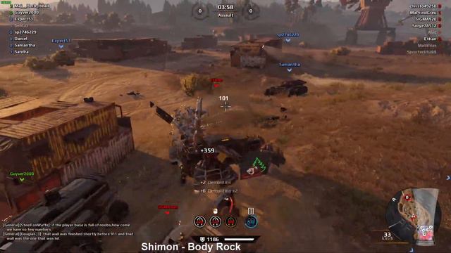 Crossout - 7 kill win with my Adapters (PC_Eng) смотреть онлайн