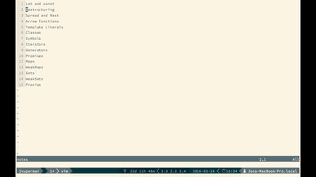 JavaScript ES6 - Introduction смотреть онлайн