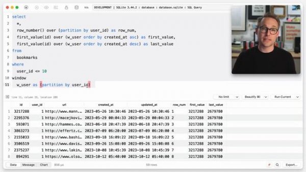 58. Window functions