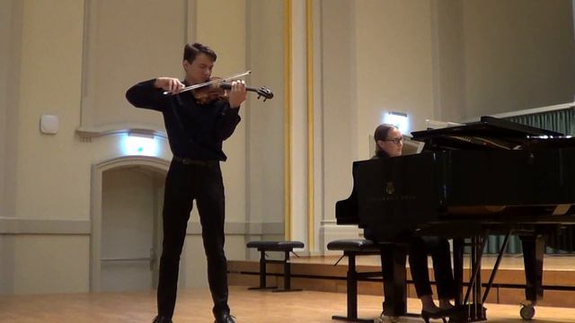 Nathan Ammann, Wieniawski Violin Concerto (1) смотреть онлайн