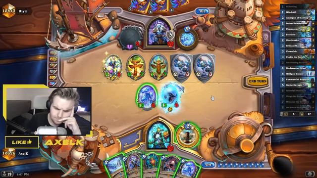 Recovering Stars With Control Shaman Live! - Voyage To The Sunken City - Hearthstone 2022 смотреть онлайн