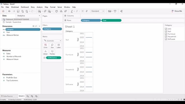 Tableau - How to remove nulls from filter using Set? смотреть онлайн
