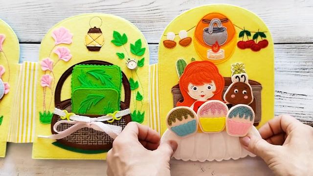 Книга из фетра "Крошка Бо" смотреть онлайн