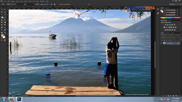 Patch Tool in Photoshop - Tutorial in Telugu | www.seoskills.in смотреть онлайн