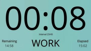 Tabata Timer 30/10 - HIIT Timer 30/10 - Interval Timer 30/10 ( without music )