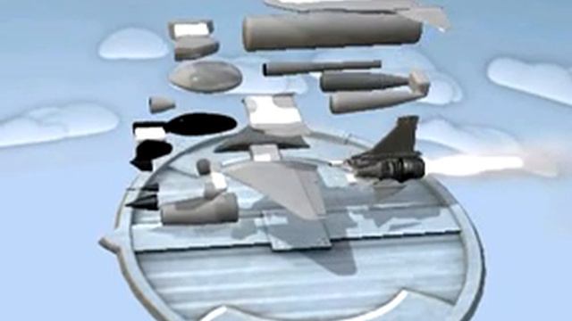 FC-1 Xiaolong fighter model disassembly in Spore смотреть онлайн