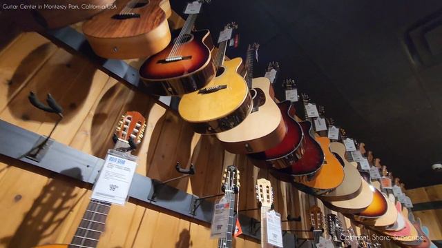Guitar Center in Monterey Park | 4K | No Talk смотреть онлайн