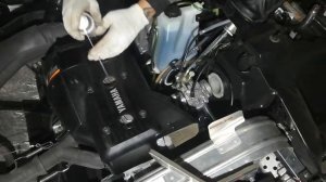 VK 540 консервация двигателя. Ямаха Yamaha. Обслуживание снегохода.