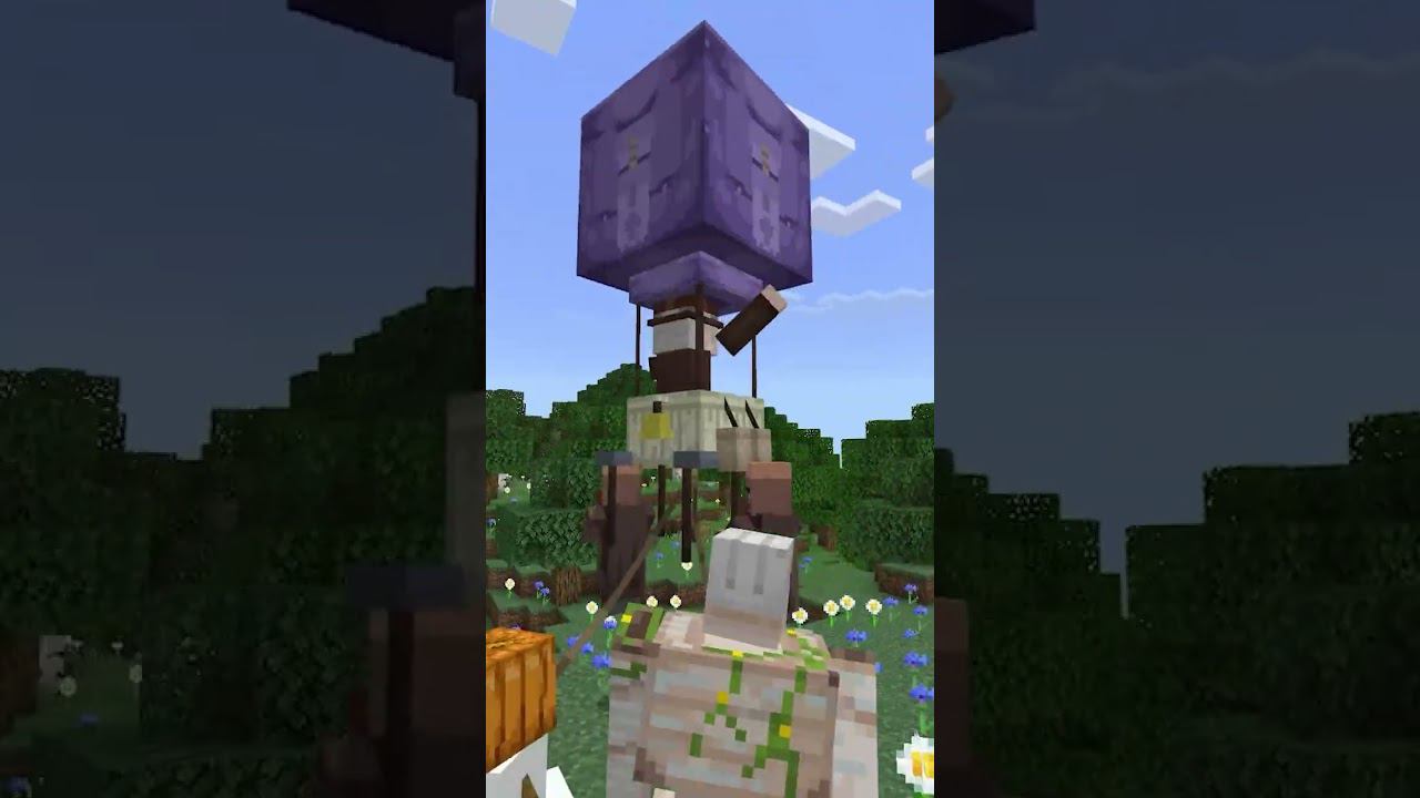 Воздушный шар с Пушкой в Майнкрафт ПЕ - Скачать моды для Minecraft Bedrock смотреть онлайн