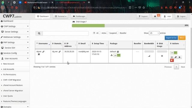 Tutorial Instalasi dan konfigurasi CWP Di Virtualbox - Centos 7 смотреть онлайн