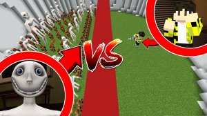 1000 ЧЕЛОВЕК ЗА ОКНОМ против НАЙСИКА БРО в майнкрафт ! Битва мобов THE MAN FROM THE WINDOW MINECRAFT